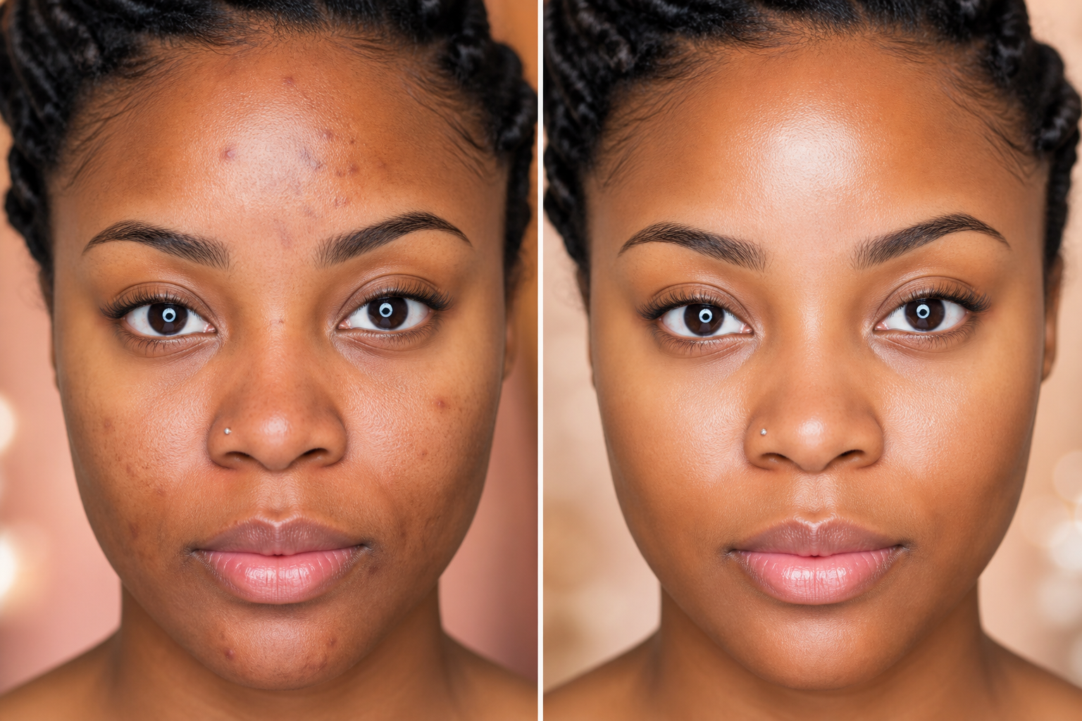 Illustrative facials before and after preview 1